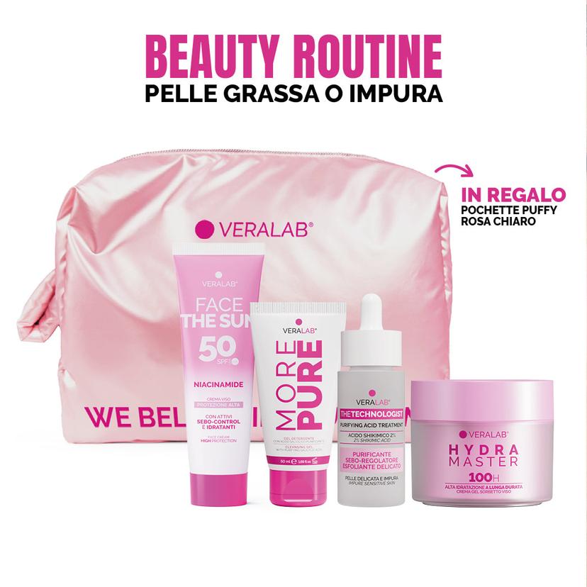 BEAUTY ROUTINE PELLE GRASSA | Veralab