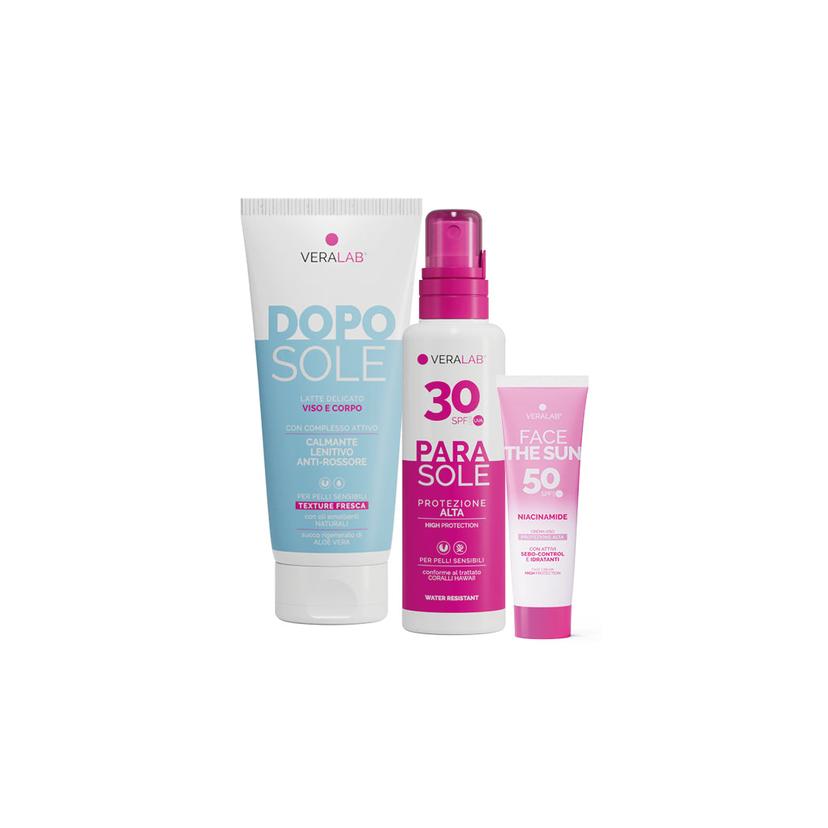 Clear Sun - KIT SOLARE PELLE MISTA E GRASSA SPF 30 | Veralab