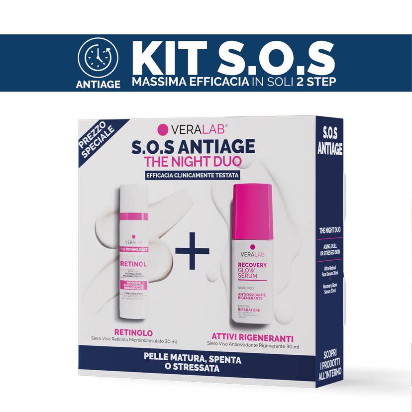 KIT S.O.S ANTIAGE - THE NIGHT DUO | Veralab